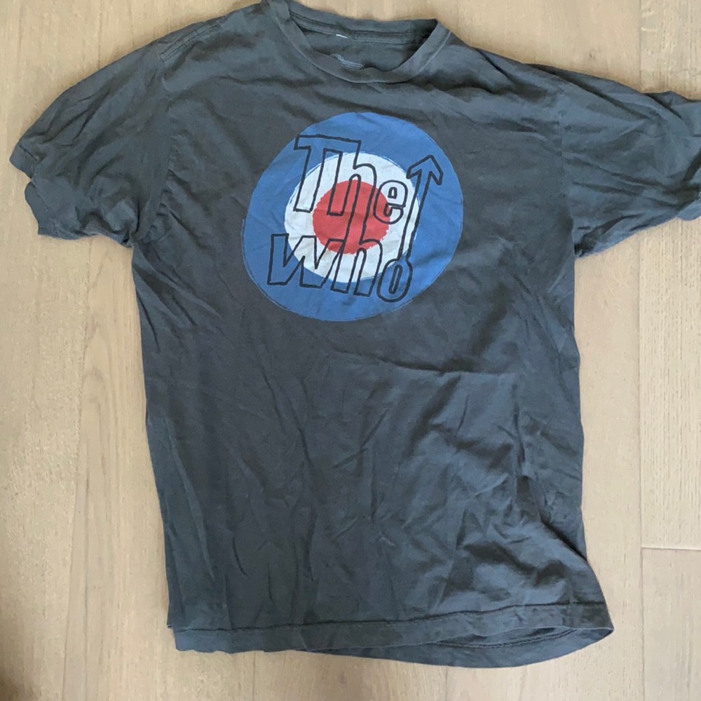 Vintage gray The Who shirt winterland M